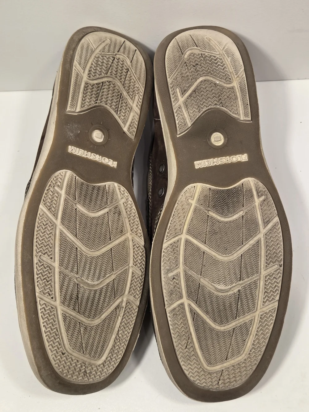 Florsheim Brown Suede Slip-On Loafers